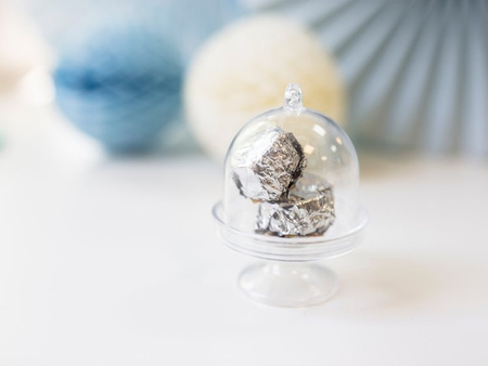 Pudełeczka Patera, bezbarwny, 5,5x7,5cm (1 karton / 15 op.) (1 op. / 3 szt.)