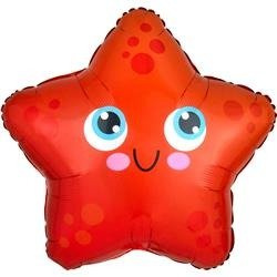 BALON FOLIOWY ROZGWIAZDA 43 CM