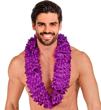 NASZYJNIK HAWAJSKI FIOLEETOWY 