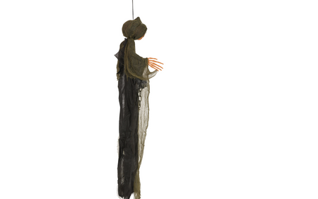 DEKORACJA HALLOWEENOWA WISZĄCA DYNIA DUCH 98 CM 