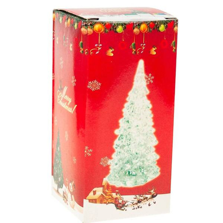 CHOINKA ŚWIECĄCA LED KOLOROWA 12 CM