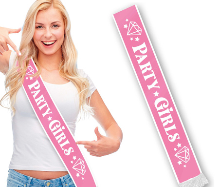 SZARFA PARTY GIRLS 78 CM