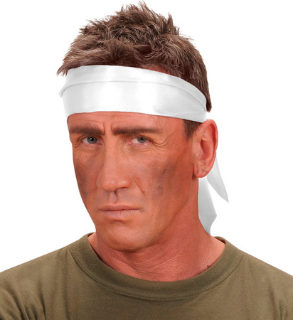 APASZKA BIAŁA SATYNA