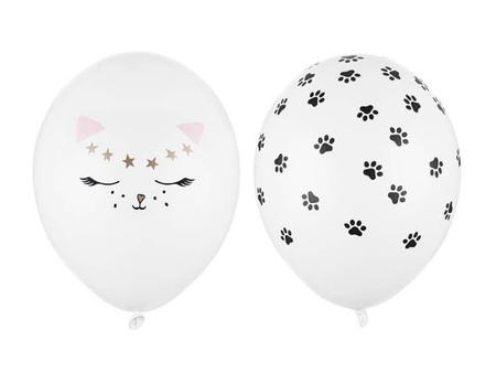 BALONY 30cm KOTEK, 50 szt.