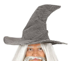 KAPELUSZ CZARODZIEJA SZARY