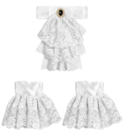 ŻABOT+ MANKIETY Z KORONKI