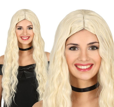 BLOND PERUKA DŁUGA