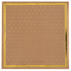 SERWETKI PAPIEROWE ZŁOTE KROPKI KRAFT 33X33 CM 20 SZT