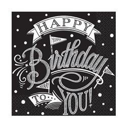 SERWETKI 24,7 x 24,7cm HAPPY BIRTHDAY