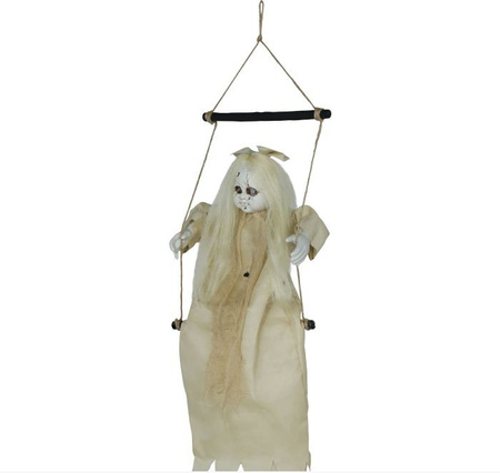 INTERAKTYWNA DEKORACJA DZIEWCZYNKA NA HUŚTAWCE