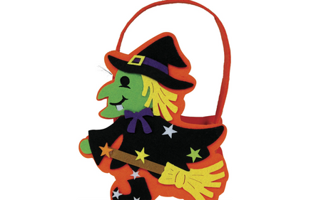 TOREBKA NA SŁODYCZE WIEDŹMA 20 CM