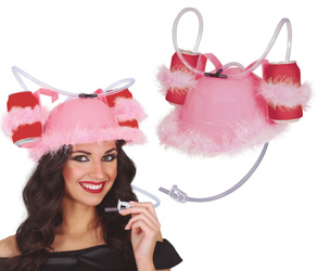 RÓŻOWY KASK DLA SPRAGNIONYCH