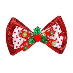 MUSZKA ŚWIĄTECZNA CZERWONA