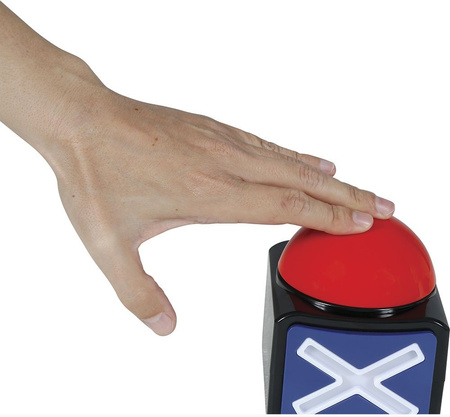 CZERWONY PRZYCISK X DO GRY