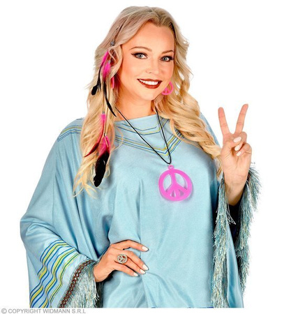 SPINKA Z RÓŻOWYMI PIÓRKAMI