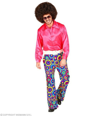 SPODNIE DISCO NIEBIESKIE