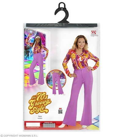 SPODNIE DAMSKIE FIOLETOWE