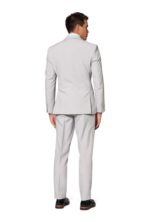 GARNITUR MĘSKI JASNY SZARY OPPOSUITS 