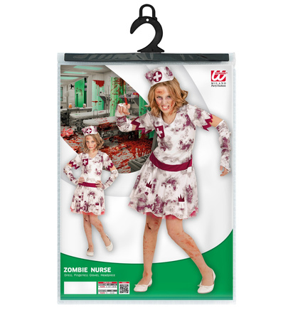 STRÓJ ZOMBIE PIELĘGNIARKA