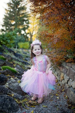 ZESTAW JEDNOROŻEC TĘCZOWY TUTU+OPASKA