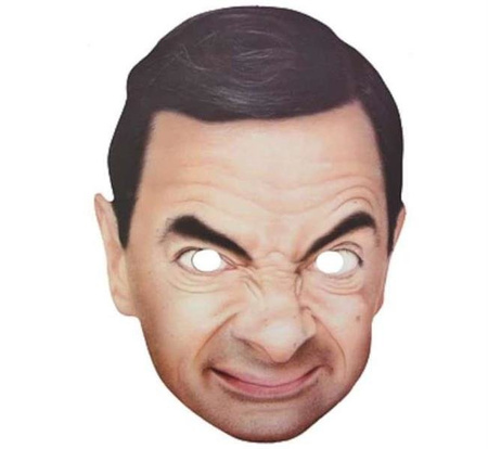 MASKA PAPIEROWA ROWAN ATKINSON JAŚ FASOLA