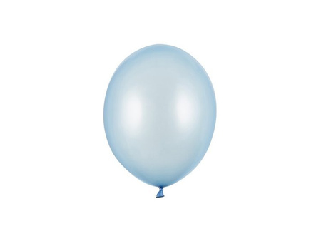 BALONY STRONG 12 CM METALIZOWANE BŁĘKITNE 100 SZT