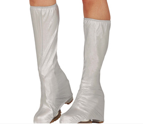 NAKŁADKI NA BUTY SREBRNE 45 CM