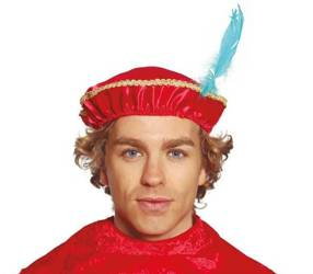 CZAPKA PAZIA CZERWONA