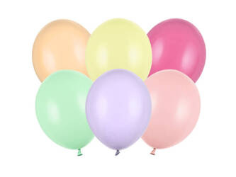 BALONY STRONG 27 CM PASTEL MIX 10 SZT