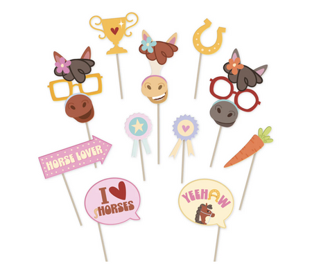 REKWIZYTY DO ZDJĘĆ KONIKI 11 SZT