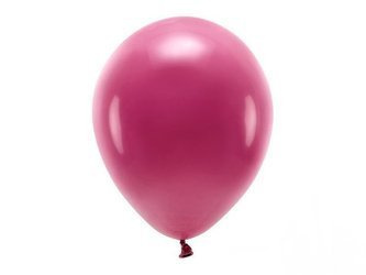 BALONY ECO 30 cm PASTEL BORDO 10 szt.