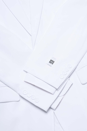 GARNITUR MĘSKI BIAŁY OPPOSUITS