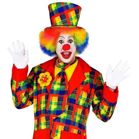 KRAWAT KALUNA W KOLOROWĄ KRATĘ 