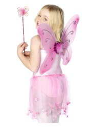 ZESTAW MOTYLEK RÓŻOWY