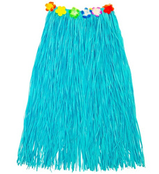 SPÓDNICA HAWAJSKA BŁĘKITNA