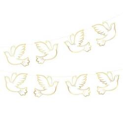 GIRLANDA KOMUNIJNA GOŁĘBIE 180 CM