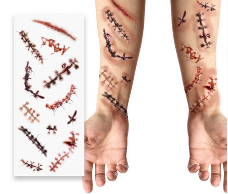 TATUAŻE ZMYWALNE BLIZNY