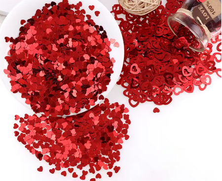 Konfetti mini serca 15g