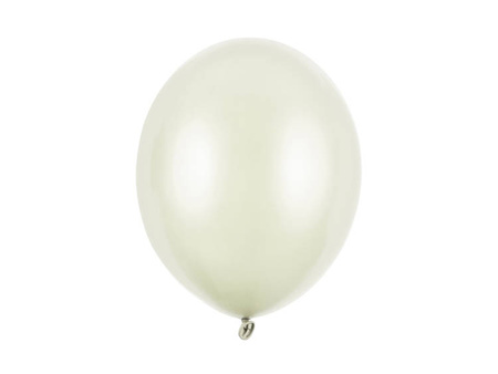 BALONY 30cm, STRONG METALIK KREM 10 szt.