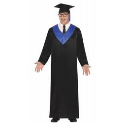 STRÓJ ABSOLWENT CZARNO NIEBIESKI