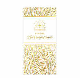 PAMIĄTKA BIERZMOWANIA BIBLIA