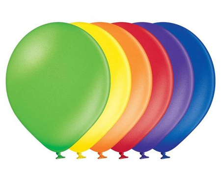 BALONY LATEKSOWE BELBAL KOLOROWE 100 SZT 30 CM