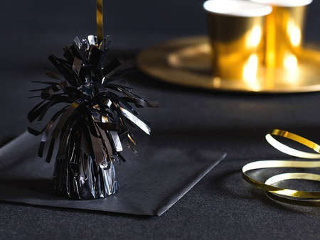 OBCIĄŻNIK FOLIOWY DO BALONÓW CZARNY 4szt