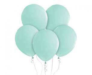 BALONY PASTELOWE ZIELONE 30 CM 10 SZT