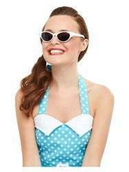 OKULARY PIN UP Z CYRKONIAMI