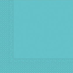 SERWETKI PAPIEROWE TURKUSOWE 33 CM 20 SZT.