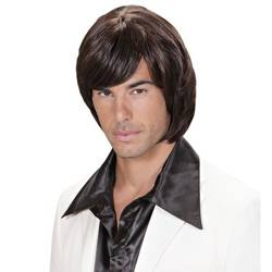 PERUKA AKTOR GWIAZDA KINA BRĄZOWA