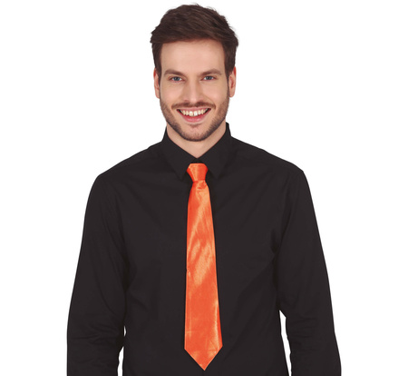 KRAWAT POMARAŃCZOWY 40 CM