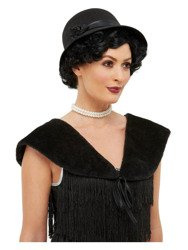 ZESTAW LATA 20 KAPELUSZ KOŁNIERZ