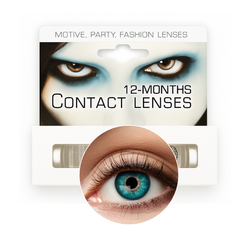 SOCZEWKI ROCZNE NATURALNE ZIELONE A26